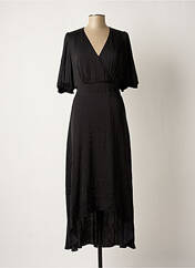 Robe longue noir MORGAN pour femme seconde vue