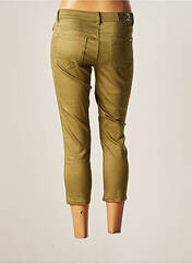 Pantalon 7/8 vert QUATRE VINGT JOURS pour femme seconde vue