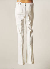 Pantalon flare blanc MORGAN pour femme seconde vue