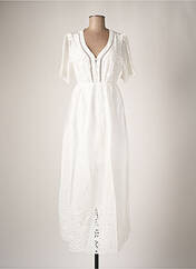 Robe longue blanc LOLA ESPELETA pour femme seconde vue