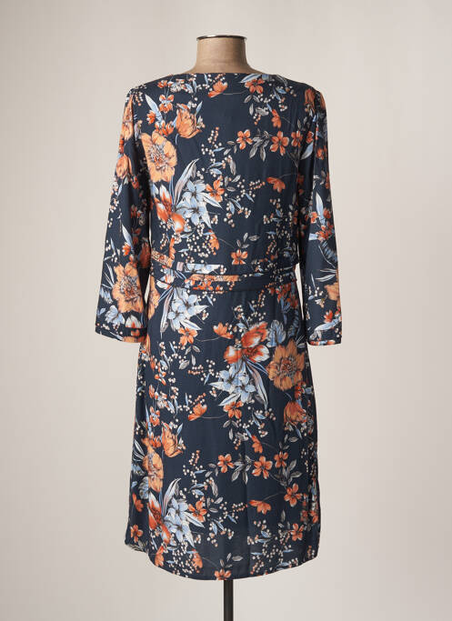 Robe mi-longue bleu JULIE GUERLANDE femme