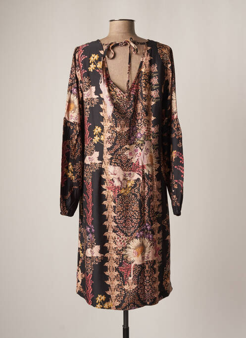 Robe mi-longue noir CREAM pour femme