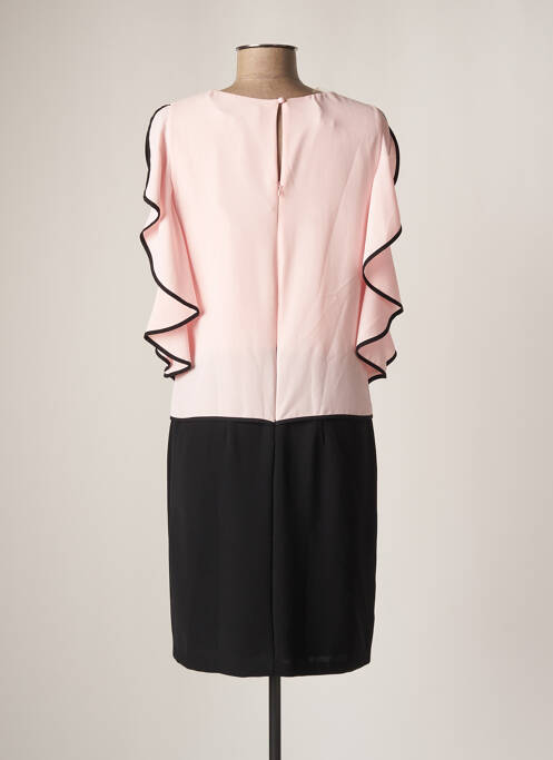 Robe mi-longue rose PAUSE CAFE pour femme