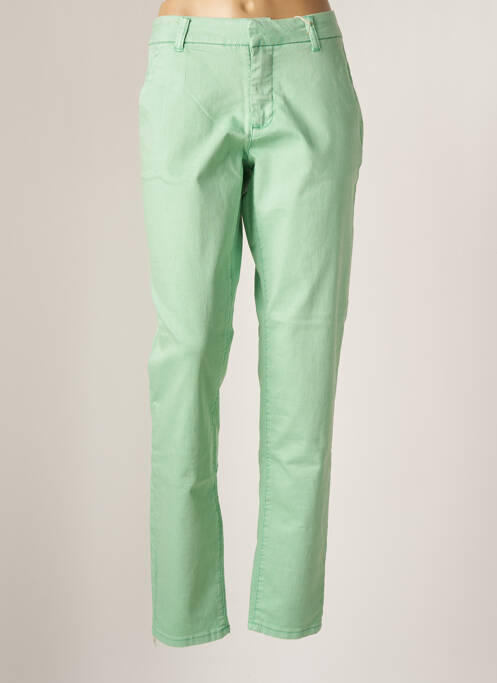 Pantalon chino vert CREAM pour femme