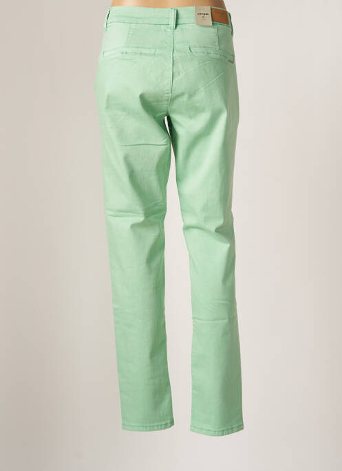 Pantalon chino vert CREAM pour femme