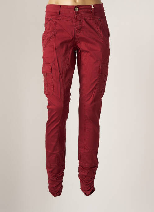 Pantalon slim rouge CREAM pour femme