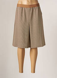Jupe mi-longue stretch beige CREAM femme
