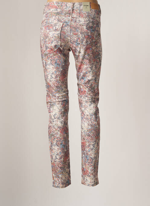 Pantalon slim stretch taille normale beige CREAM femme