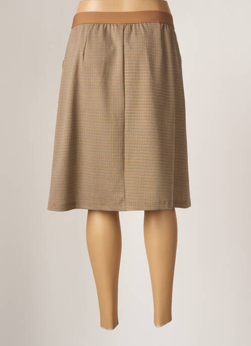 Jupe mi-longue beige CREAM pour femme