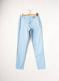 Pantalon droit stretch taille normale bleu CREAM femme