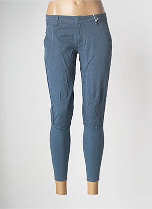 Pantalon 7/8 bleu EUROPEAN CULTURE pour femme