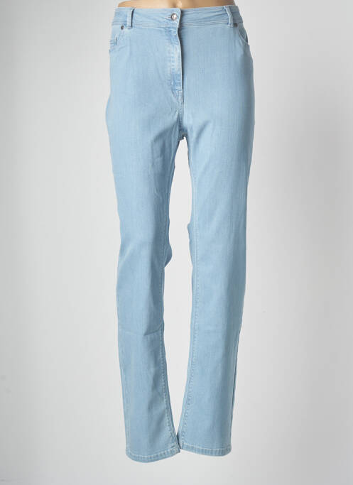 Jeans coupe slim bleu SAINT JAMES pour femme