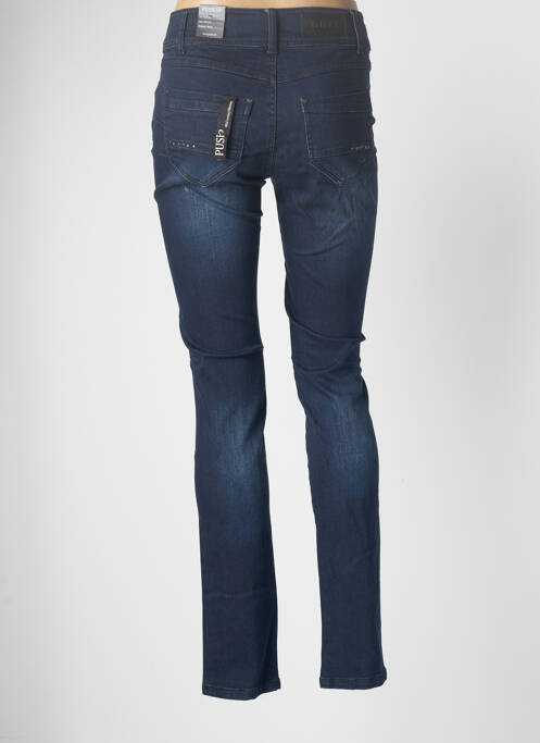 Pantalon slim noir IMITZ pour femme