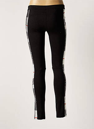 Pantalon slim stretch taille normale noir FEHU femme