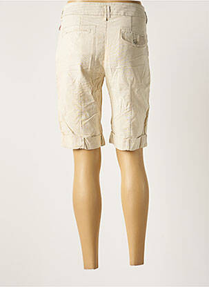 Bermuda coupe droite taille normale beige ICONOCLAST femme