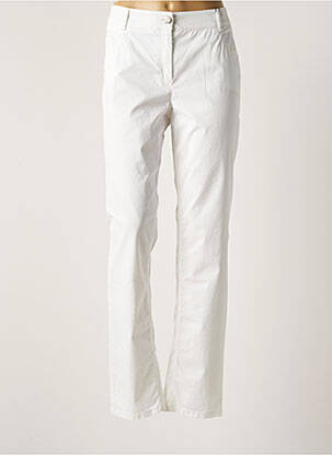 Pantalon slim blanc ATELIER GARDEUR pour femme