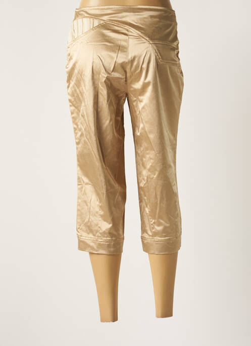 Pantacourt jaune O.K.S femme