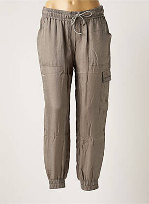Pantalon cargo gris FABER pour femme