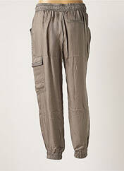 Pantalon cargo gris FABER pour femme seconde vue