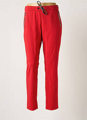 Pantalon chino rouge FABER pour femme seconde vue