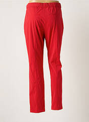 Pantalon chino rouge FABER pour femme seconde vue