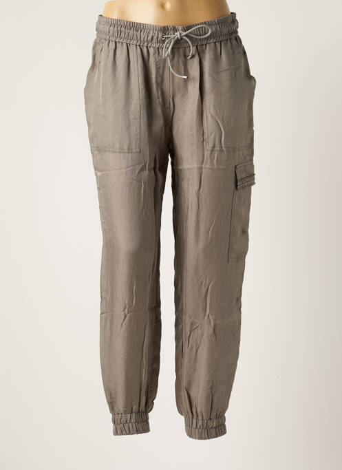 Pantalon cargo gris FABER pour femme