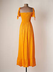 Robe longue orange FRACOMINA pour femme seconde vue