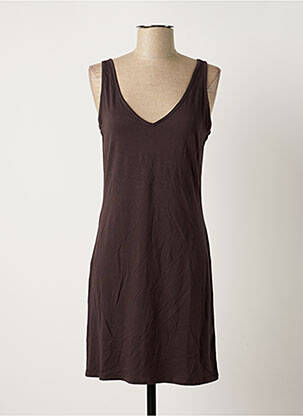 Robe mi-longue gris MYRINE & ME pour femme
