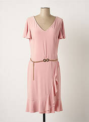 Robe mi-longue rose FRANK LYMAN pour femme seconde vue