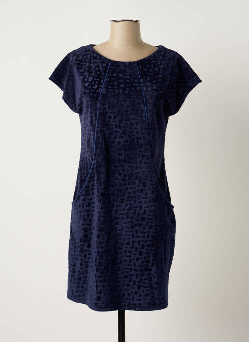 Robe courte bleu AMARILLOLIMON pour femme