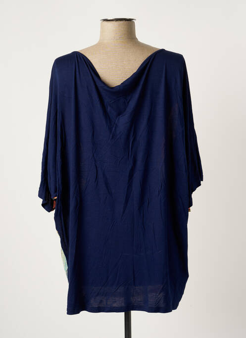 Tunique manches courtes bleu ISABEL DE PEDRO pour femme