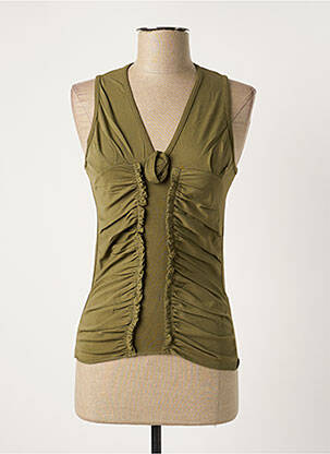 Top vert LA FEE MARABOUTEE pour femme