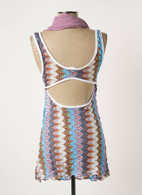 Tunique manches longues bleu D.LINE COLLECTOR pour femme