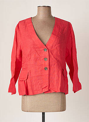 Veste casual poches rose FILIPINE LAHOYA femme