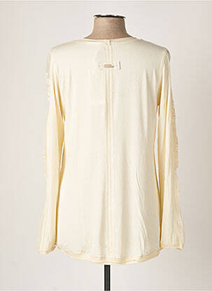 Top stretch manches longues beige BEATE HEYMANN femme