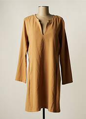 Robe courte beige PAKO LITTO pour femme seconde vue
