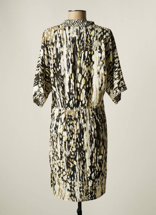 Robe mi-longue blanc ONE STEP pour femme