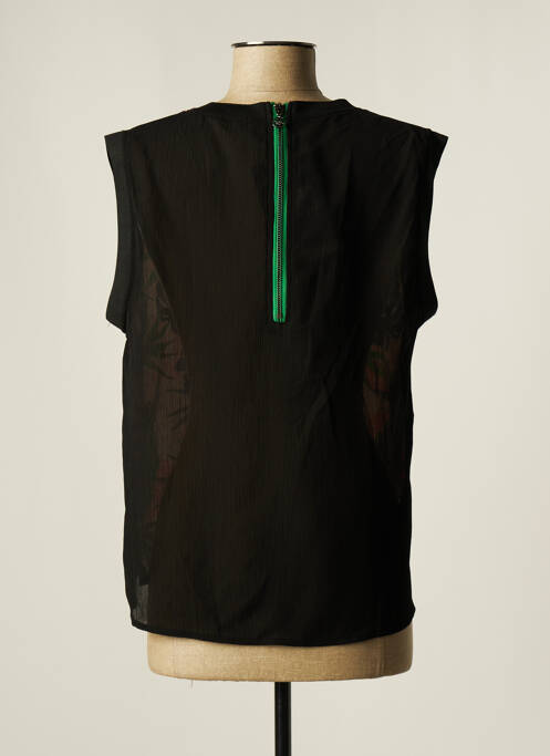 Top noir CHATTAWAK pour femme