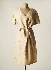 Robe mi-longue beige S.OLIVER pour femme seconde vue