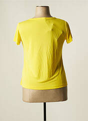T-shirt jaune CHATTAWAK pour femme seconde vue