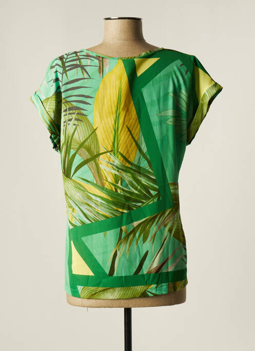 Top vert SIGNE NATURE pour femme