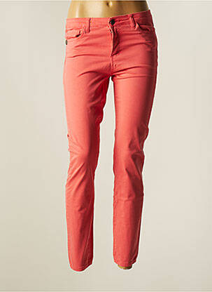 Pantalon slim stretch taille normale rose PAKO LITTO femme