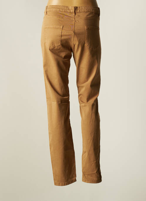 Pantalon slim marron PAKO LITTO pour femme