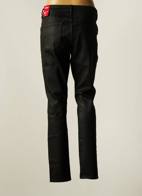 Pantalon slim noir S.OLIVER pour femme