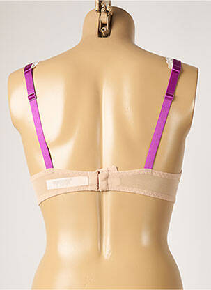 Soutien-gorge broderie haut soutien-gorge moulé rose AUBADE femme