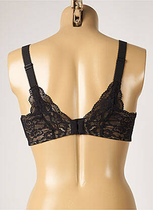 Soutien-gorge tissage dentelle haut soutien-gorge emboitant noir AUBADE femme