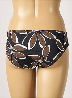 Bas de maillot de bain imprimé fantaisie culotte noir AUBADE femme