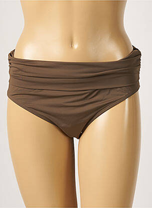 Bas de maillot de bain micro fibres culotte blanc AUBADE femme