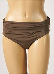 Bas de maillot de bain micro fibres culotte blanc AUBADE femme