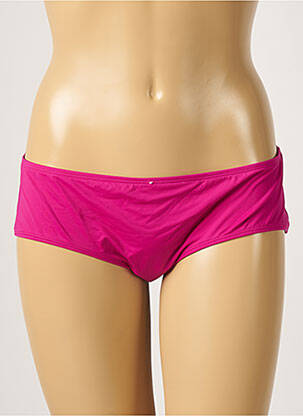 Bas de maillot de bain micro fibres culotte rose AUBADE femme